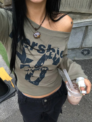 Star logo print T-shirt