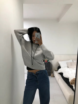 Wool Crew Neck Knit
