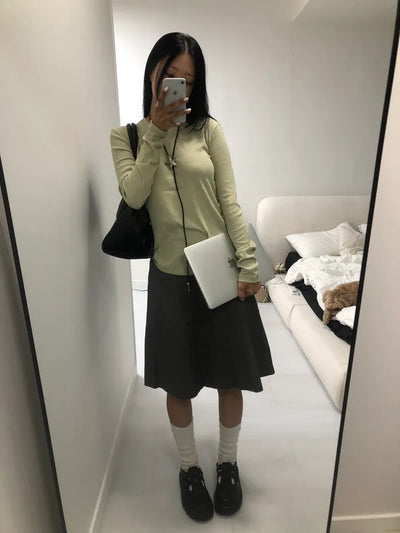 Basic mini skirt