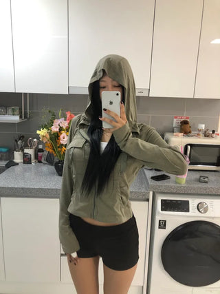 Suede shorts