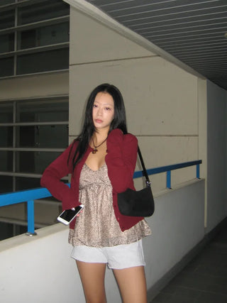 (4 colors) Suede Mini Bag