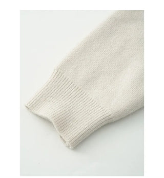 (2 colors) Jacquard Oversized Knit