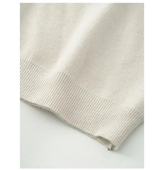 (2 colors) Jacquard Oversized Knit