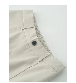 (2 colors) Wide Cotton Pants