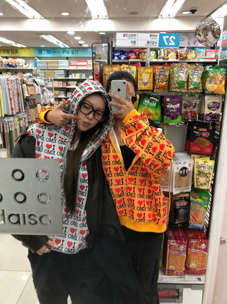 (3 colors) Unisex Zip-Up Hoodie