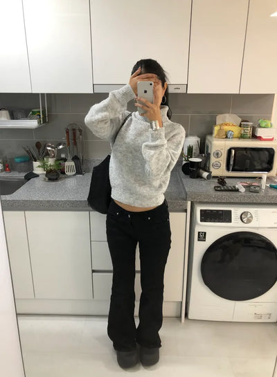 (7 colors) Wool Crew Neck Knit