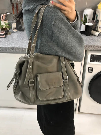 (5 colors) Leather Bag
