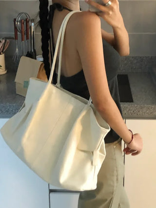 (4 colors) Basic Leather Bag