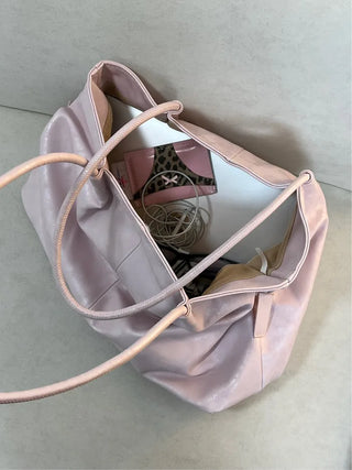(4 colors) Basic Leather Bag