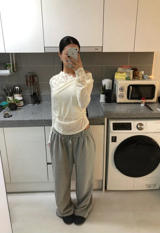 Drape Lace Knit