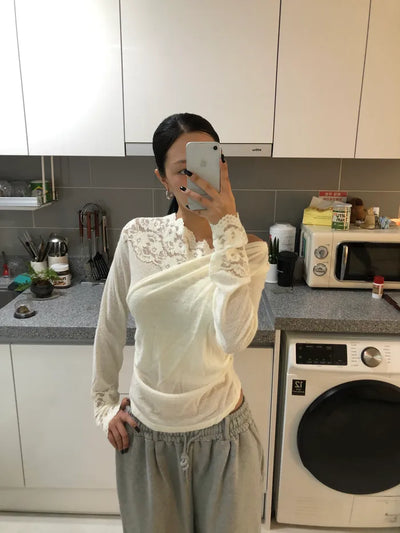 Drape Lace Knit