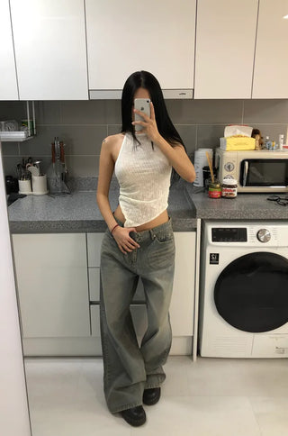 Vintage print pants