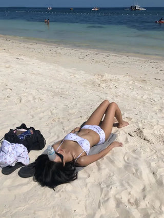 [Set] Fruit Bikini & Pants Set