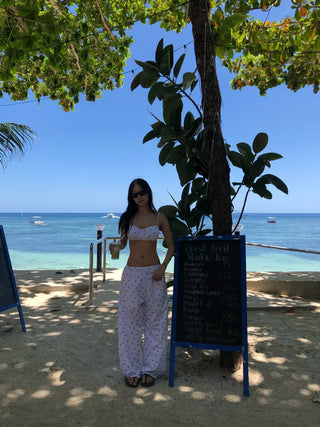 [Set] Fruit Bikini & Pants Set