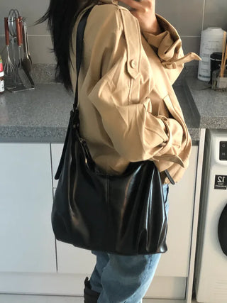 Leather Hobo Bag