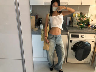 Summer denim pants