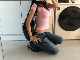 (4 colors) Bikini Layered Slim Top