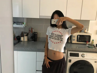 (3 colors) Star Lettering T-shirt