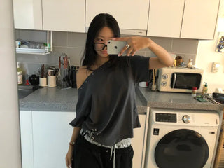 (3 colors) Studded Top