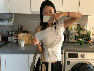 (3 colors) Tie Top