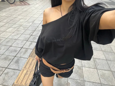 (2 colors) Puff Sleeve T-shirt