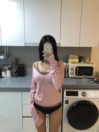 (2 colors) Layered Top