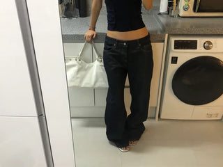 Midnight Low-Rise Denim
