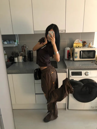 [2 colors] Star Track Pants