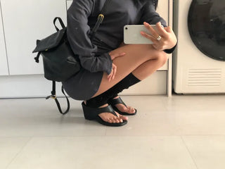 [3 colors] Sleek Toe Wedge