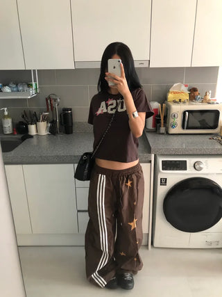 [3 colors] Star T-shirt