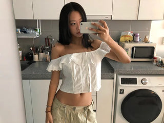 Corset Frill Top