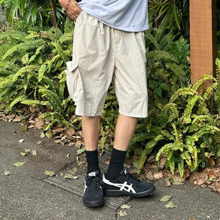 Nylon pocket shorts