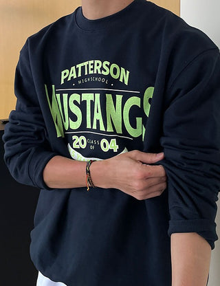 MUSTANGS. Heavy Terry Sweatshirt (3 colors)