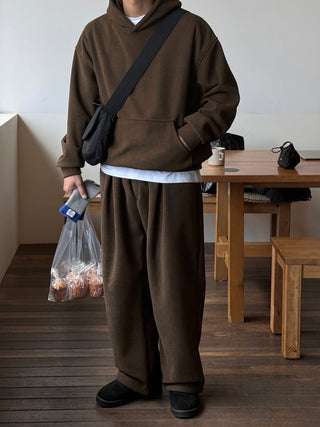 Madeleine Brushed Corduroy Hoodie Set