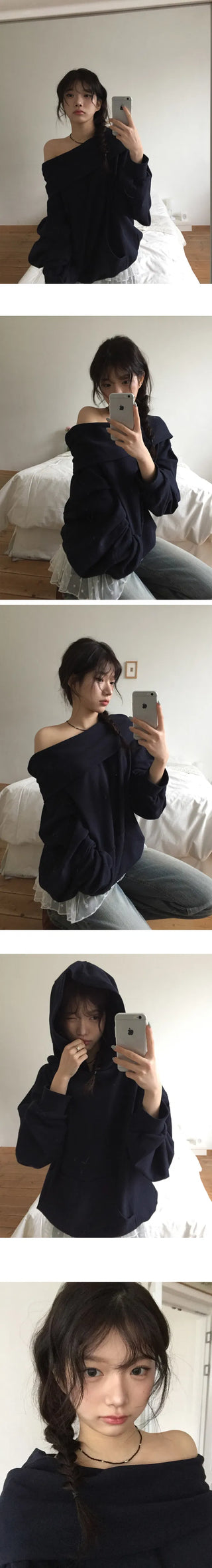 Jelly Hood Off- Sweatshirt - 2 Colors
