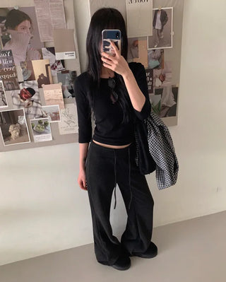 Bootcut sweatpants
