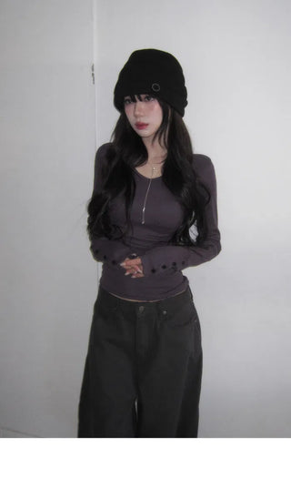Slim Fit V-Neck Daily T-Shirt - 7 Colors
