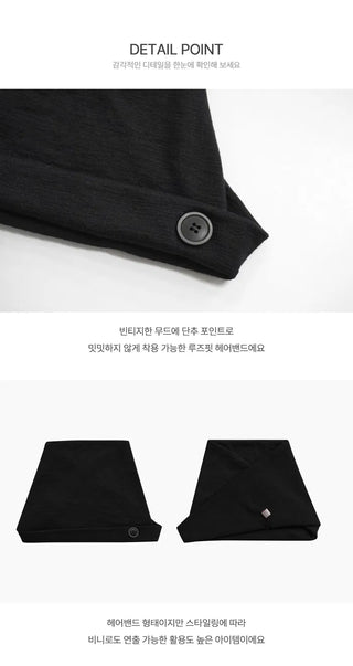Poca button hair band