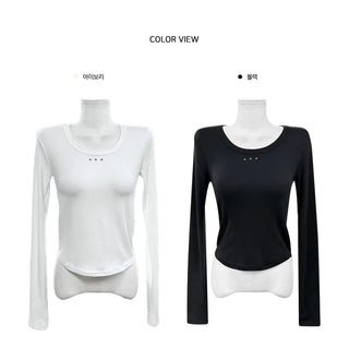 Studded Uniqlo Long Sleeve T-Shirt - 2 Colors