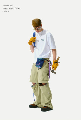 [Monterest] Detachable 2-Way Outdoor Work Pants