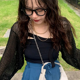 tok tok two strings necklace
