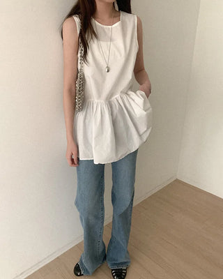 Cotton Frill Tunic