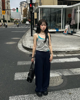 Slim layered camisole