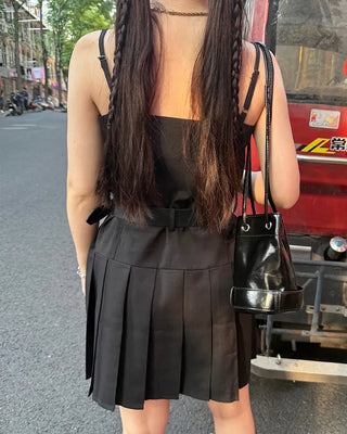 Belt bucket bag