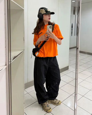Parachute cargo pants