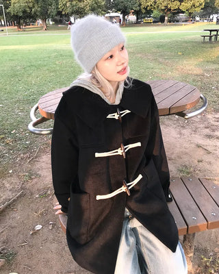 Duffle half coat