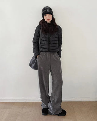 Corduroy training pants