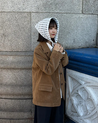 Schian Oversized Suede Jacket