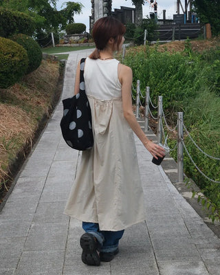 Backless string dress