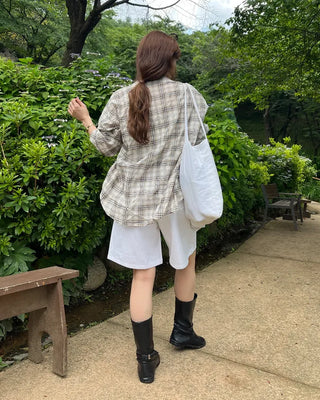 Basic Back Tag Half Pants